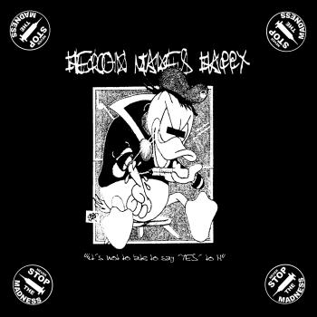 Heroin Makes Happy Neck scarf / Bandana (Pre-order)