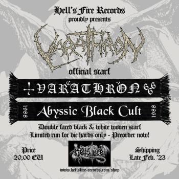 Varathron Scarf (black & white)